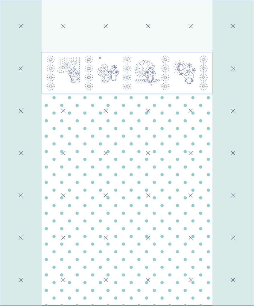 owl strip quilt