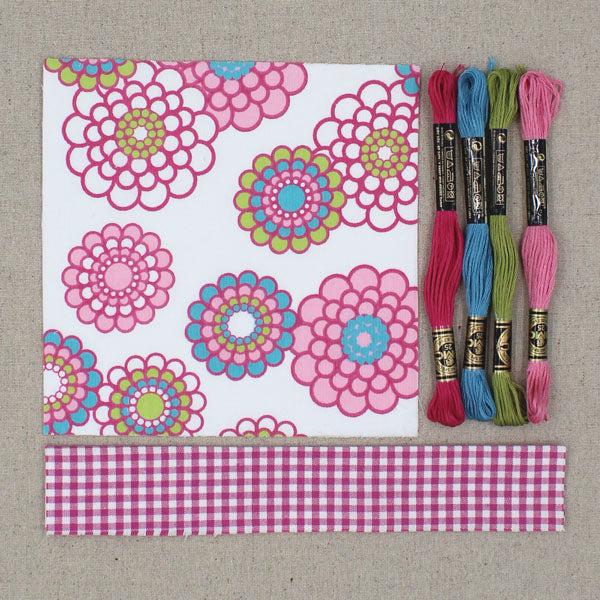 32 Pink Floral - Cord
