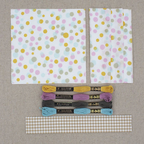 Whimsy baby quilt kit